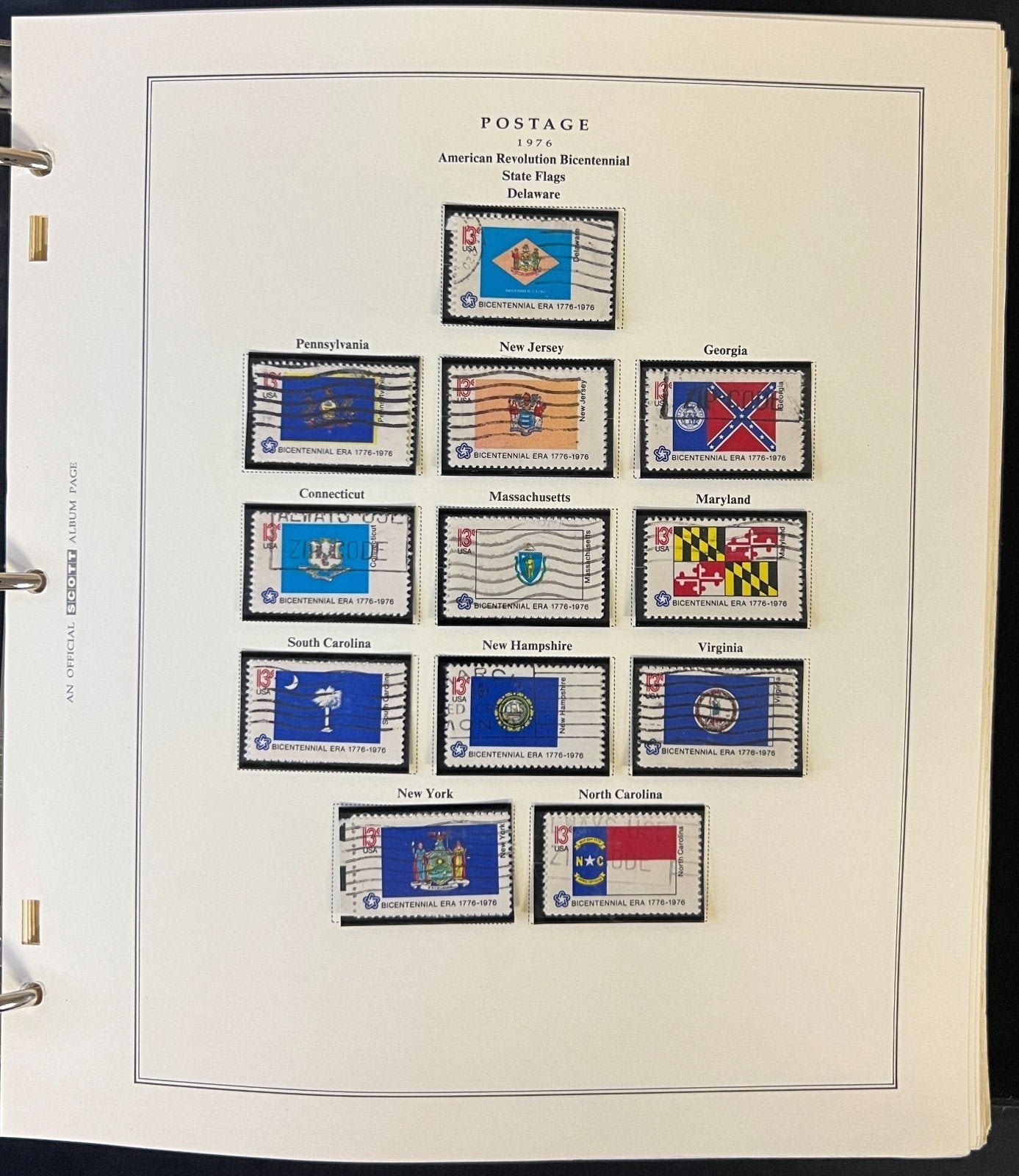 United States Stamp Album Collection Scott Specialty Binder 1976-1995 ZAYIX