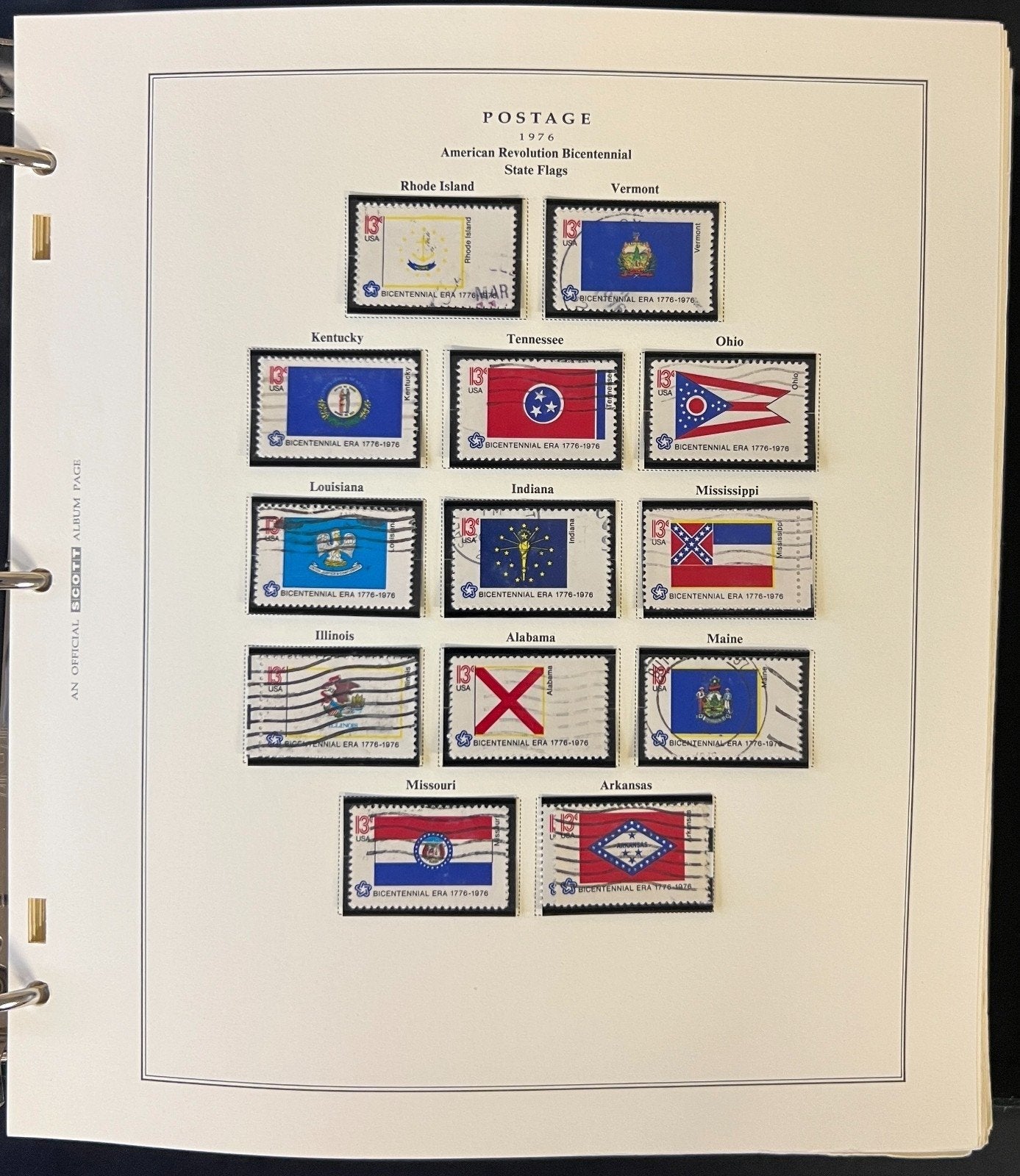 United States Stamp Album Collection Scott Specialty Binder 1976-1995 ZAYIX