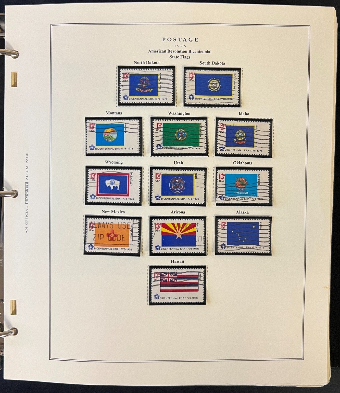 United States Stamp Album Collection Scott Specialty Binder 1976-1995 ZAYIX