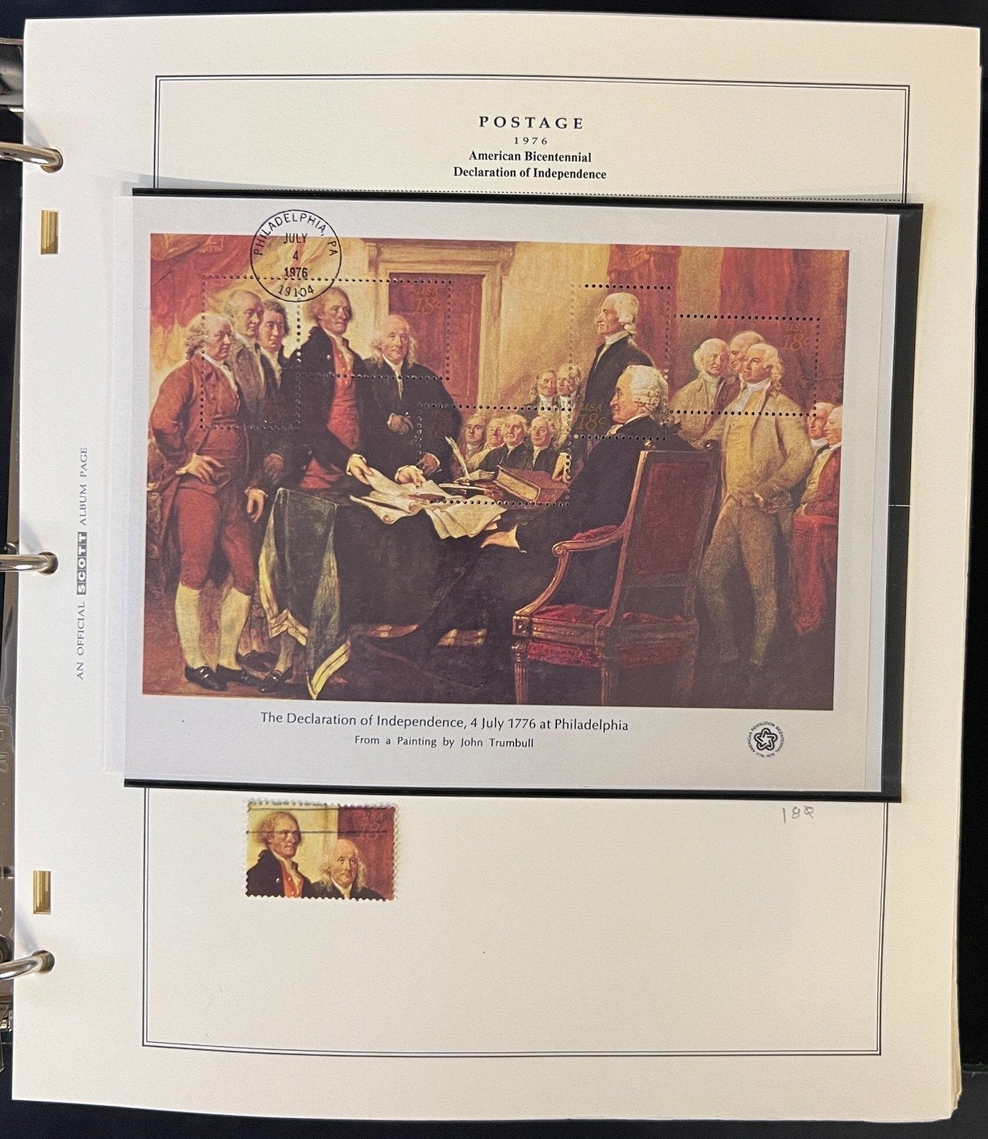 United States Stamp Album Collection Scott Specialty Binder 1976-1995 ZAYIX