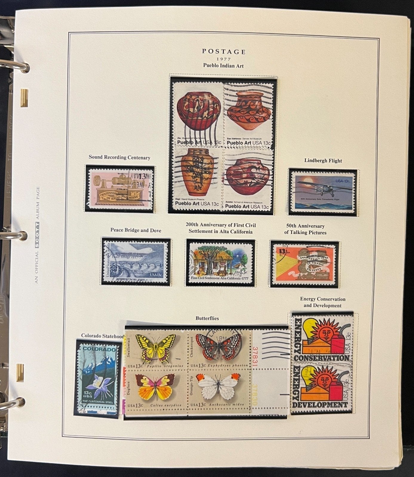 United States Stamp Album Collection Scott Specialty Binder 1976-1995 ZAYIX