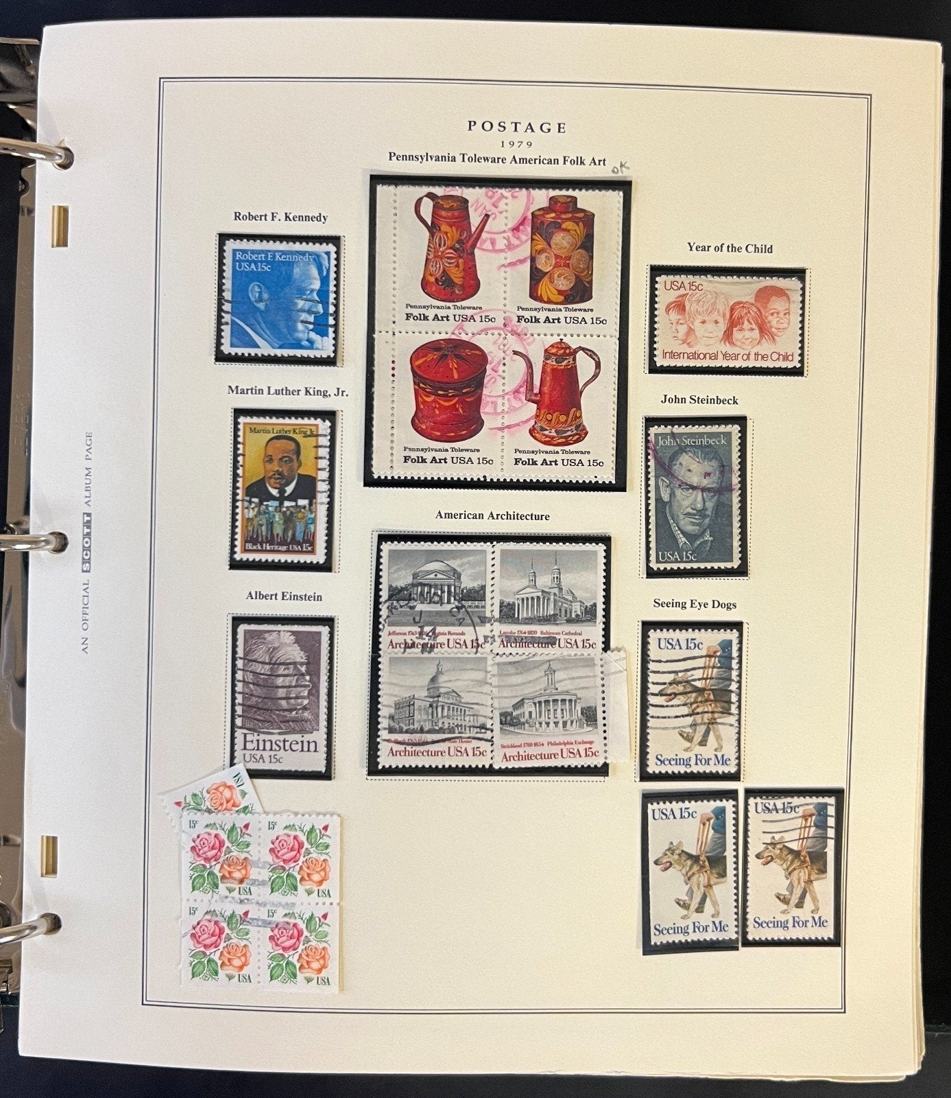United States Stamp Album Collection Scott Specialty Binder 1976-1995 ZAYIX