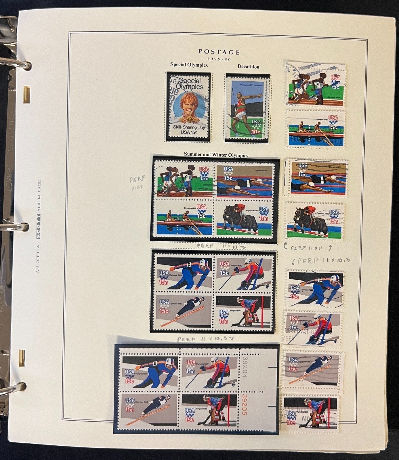 United States Stamp Album Collection Scott Specialty Binder 1976-1995 ZAYIX