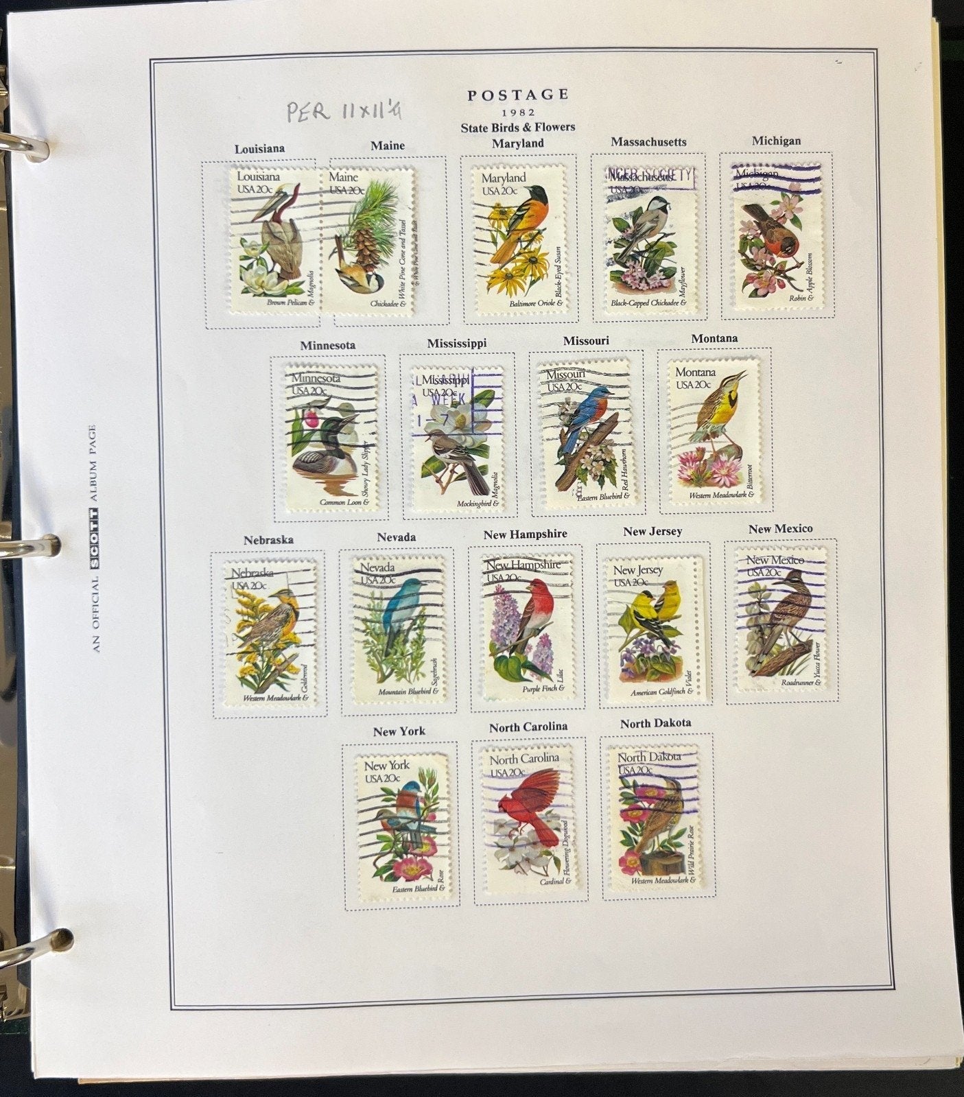 United States Stamp Album Collection Scott Specialty Binder 1976-1995 ZAYIX