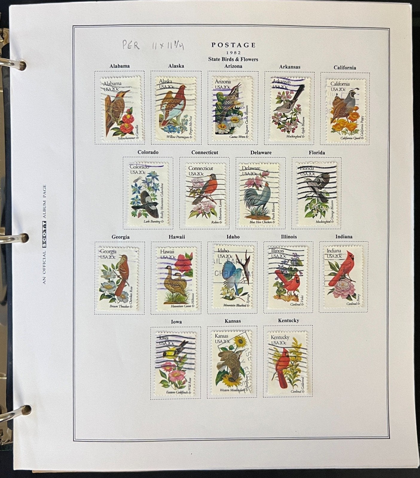 United States Stamp Album Collection Scott Specialty Binder 1976-1995 ZAYIX