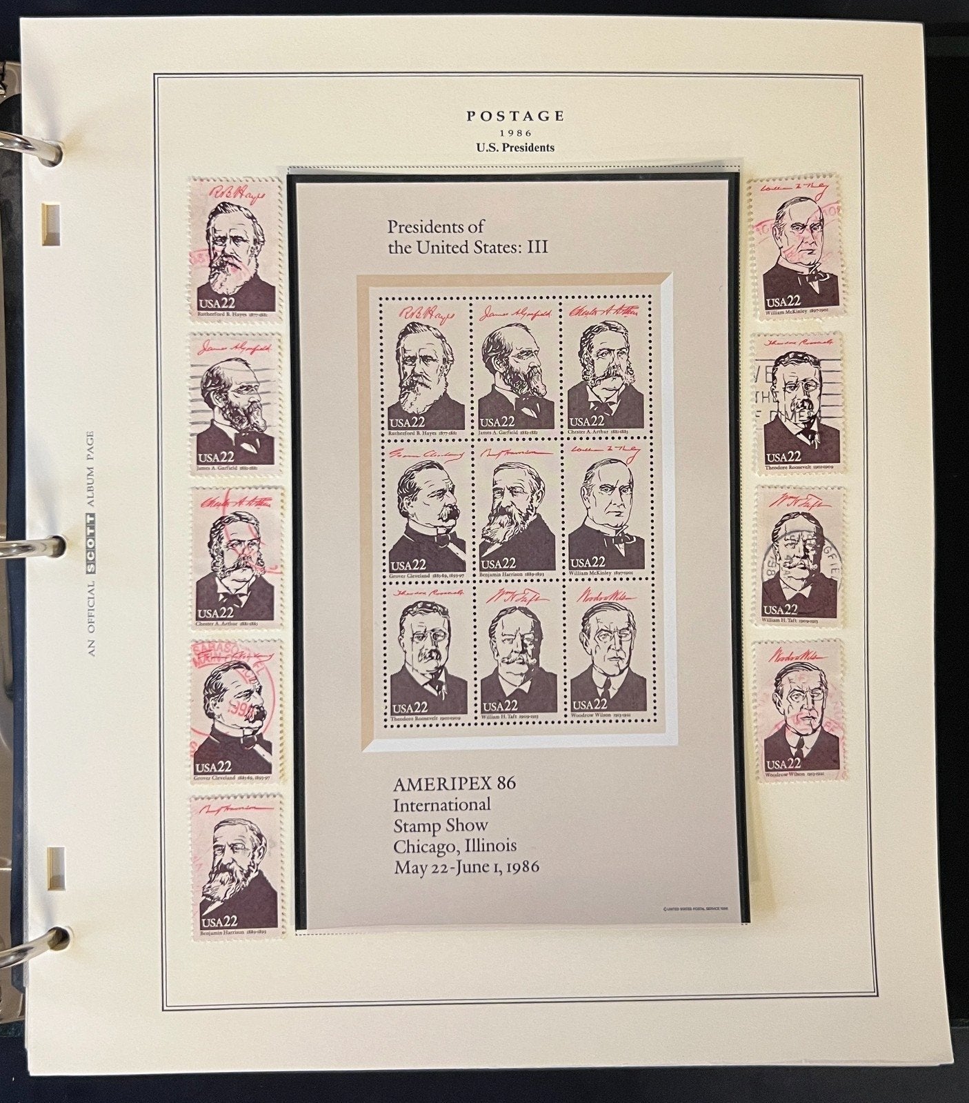 United States Stamp Album Collection Scott Specialty Binder 1976-1995 ZAYIX