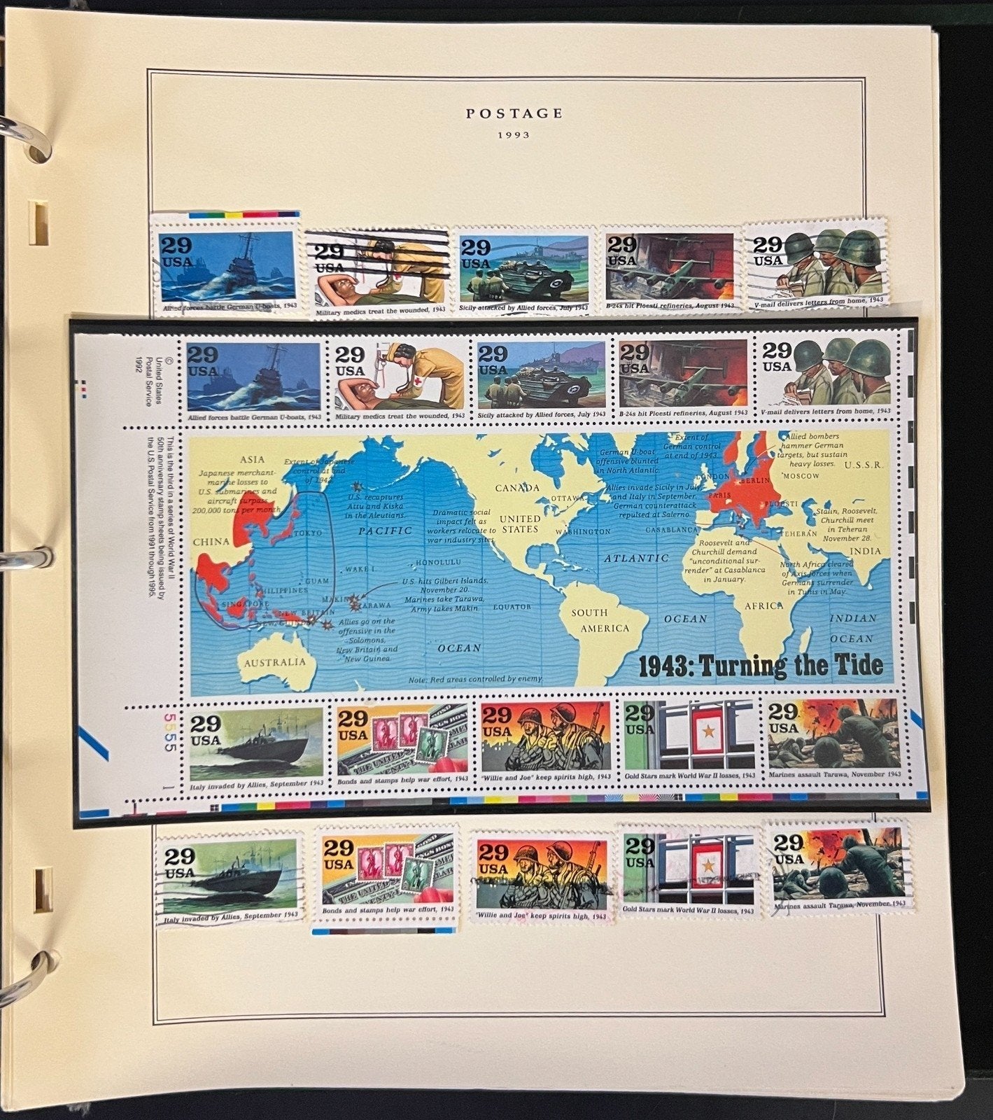 United States Stamp Album Collection Scott Specialty Binder 1976-1995 ZAYIX