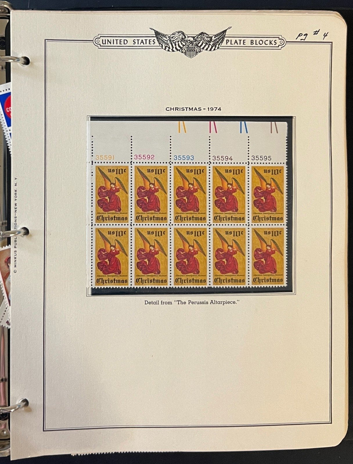 United States Plate Block Stamp Album Collection 1973-1977 ZAYIX