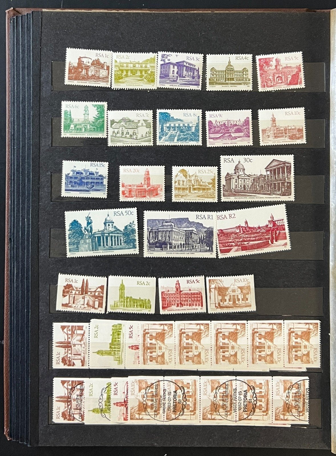 Republic Of South Africa Stamp Collection Stockbook Mint & Used ZAYIX
