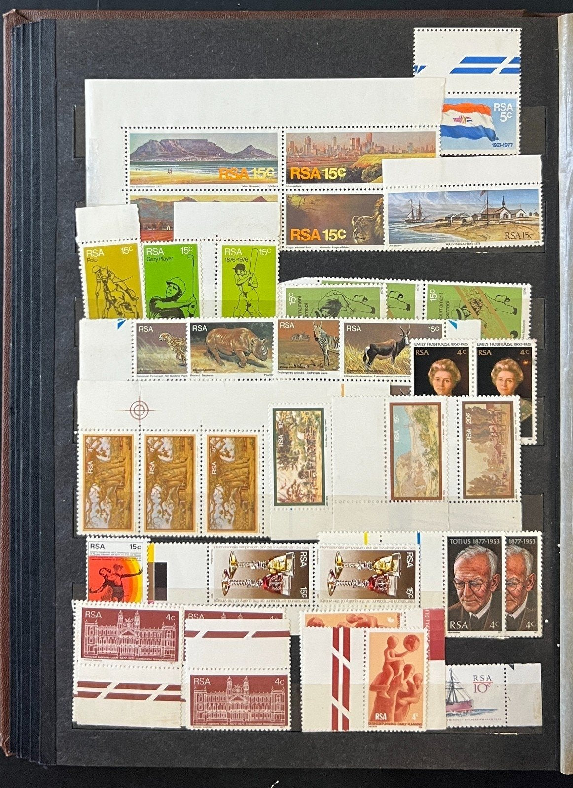 Republic Of South Africa Stamp Collection Stockbook Mint & Used ZAYIX