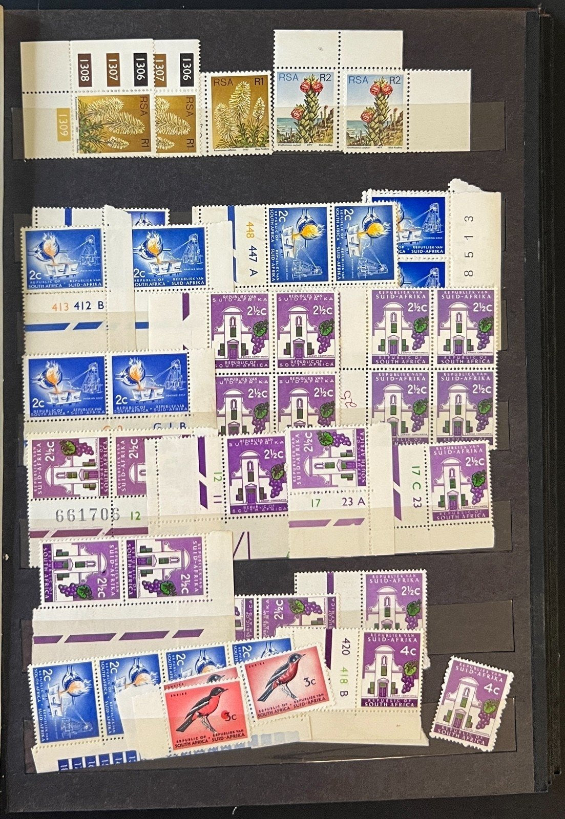 Republic Of South Africa Stamp Collection Stockbook Mint & Used ZAYIX