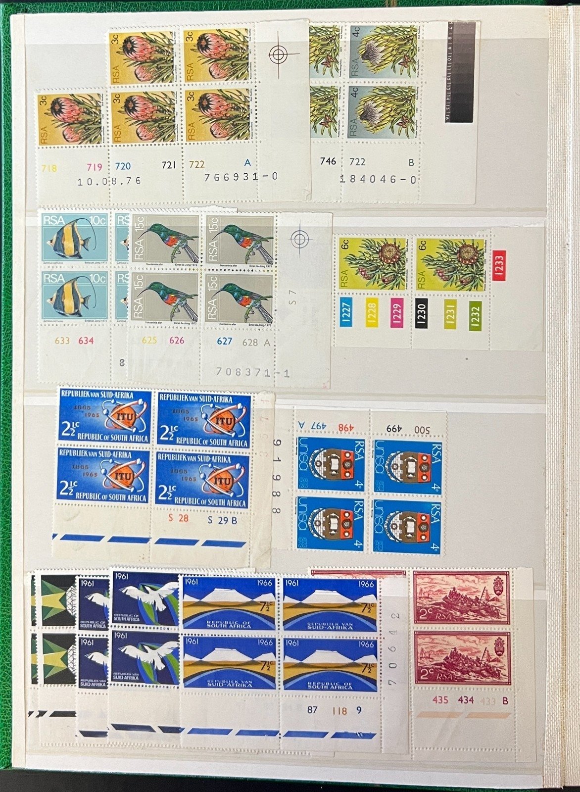 Africa Stamp Collection Kabe Stockbook Mint & Used ZAYIX