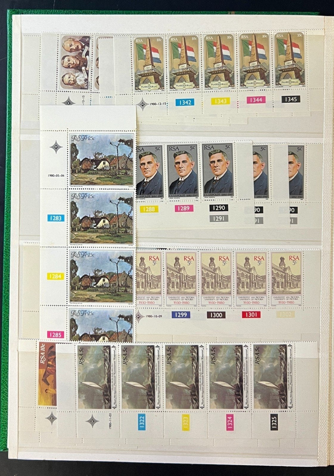 Africa Stamp Collection Kabe Stockbook Mint & Used ZAYIX
