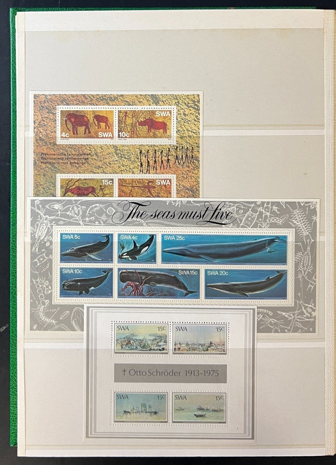 Africa Stamp Collection Kabe Stockbook Mint & Used ZAYIX