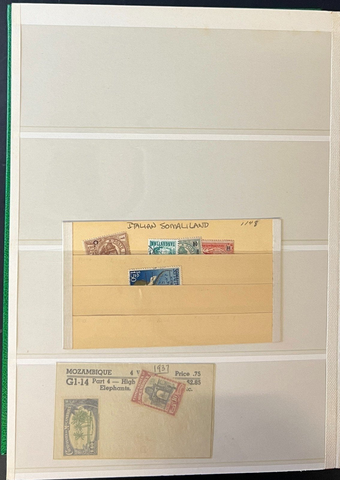 Africa Stamp Collection Kabe Stockbook Mint & Used ZAYIX