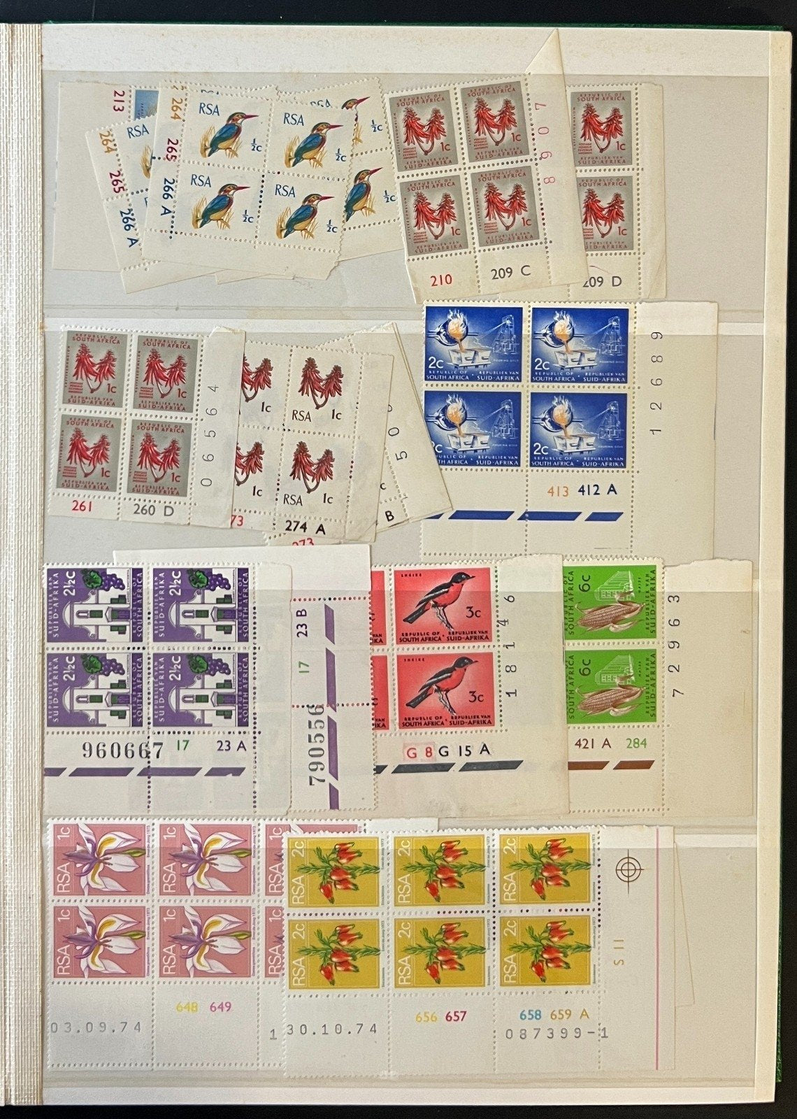 Africa Stamp Collection Kabe Stockbook Mint & Used ZAYIX