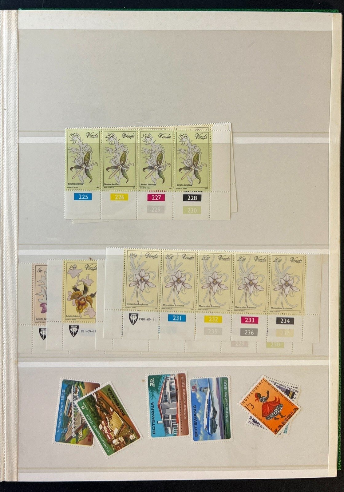 Africa Stamp Collection Kabe Stockbook Mint & Used ZAYIX