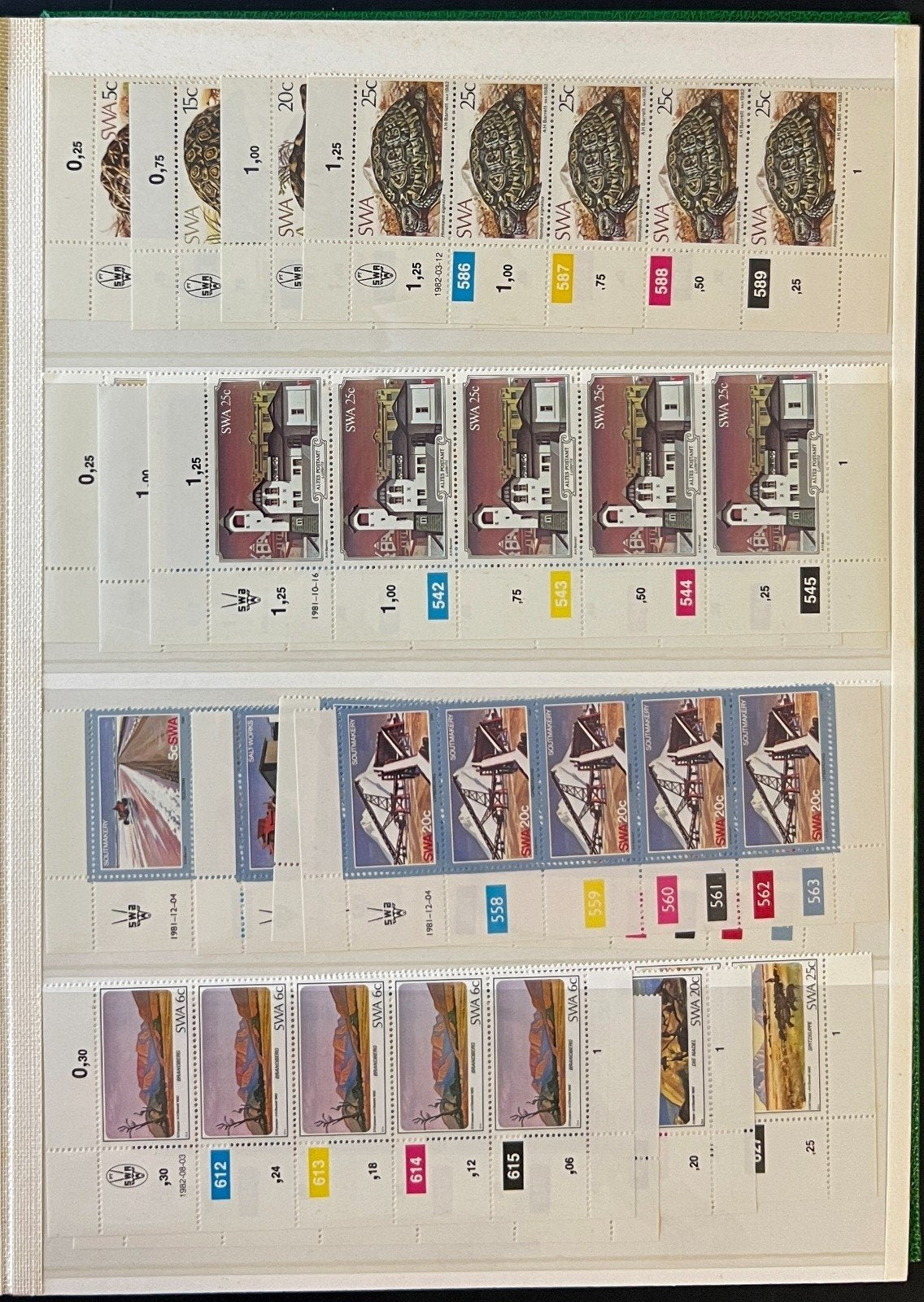 Africa Stamp Collection Kabe Stockbook Mint & Used ZAYIX