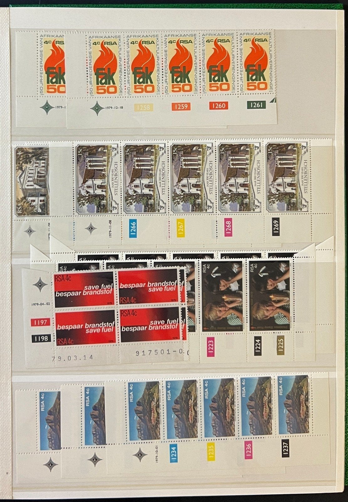 Africa Stamp Collection Kabe Stockbook Mint & Used ZAYIX