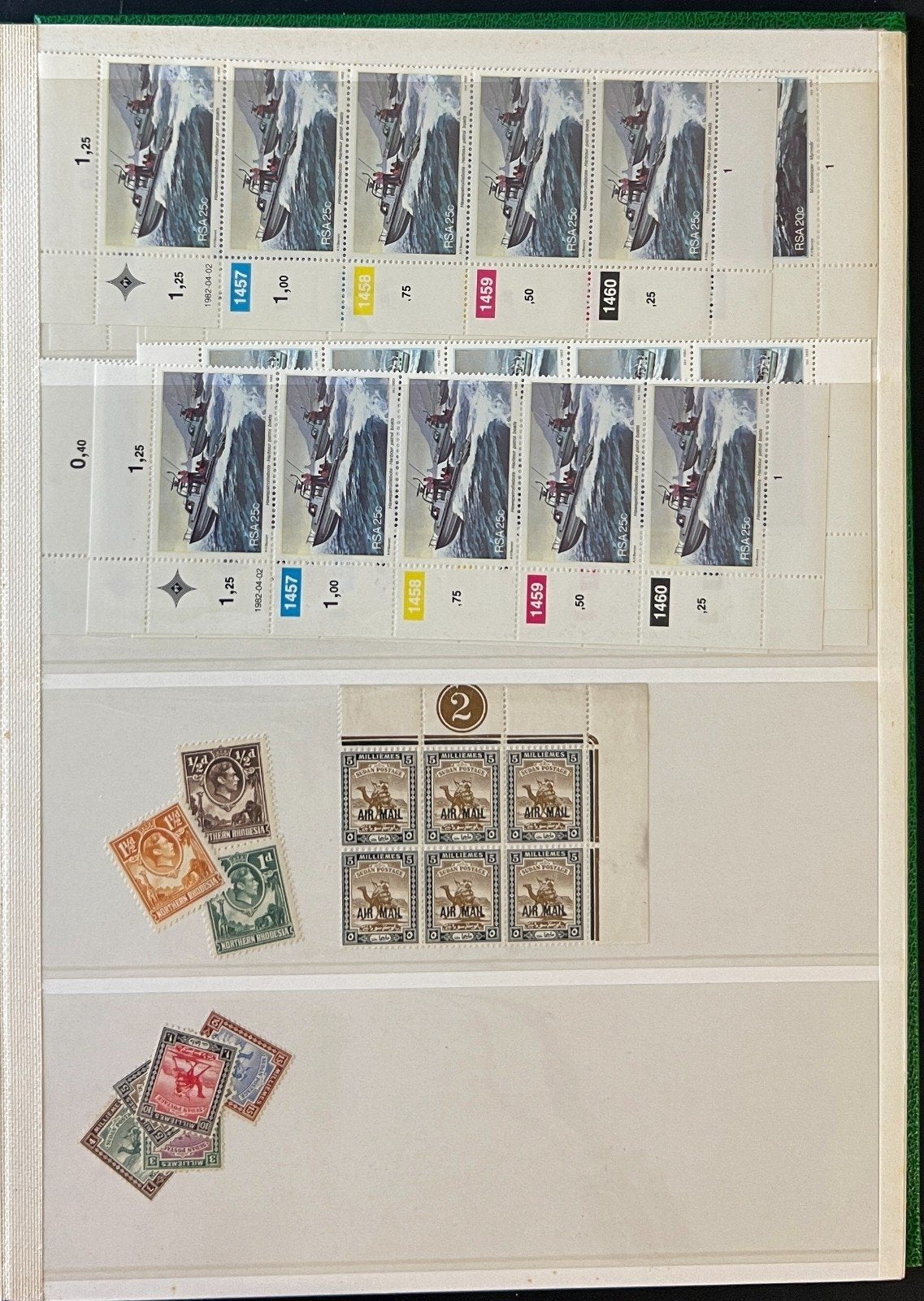 Africa Stamp Collection Kabe Stockbook Mint & Used ZAYIX