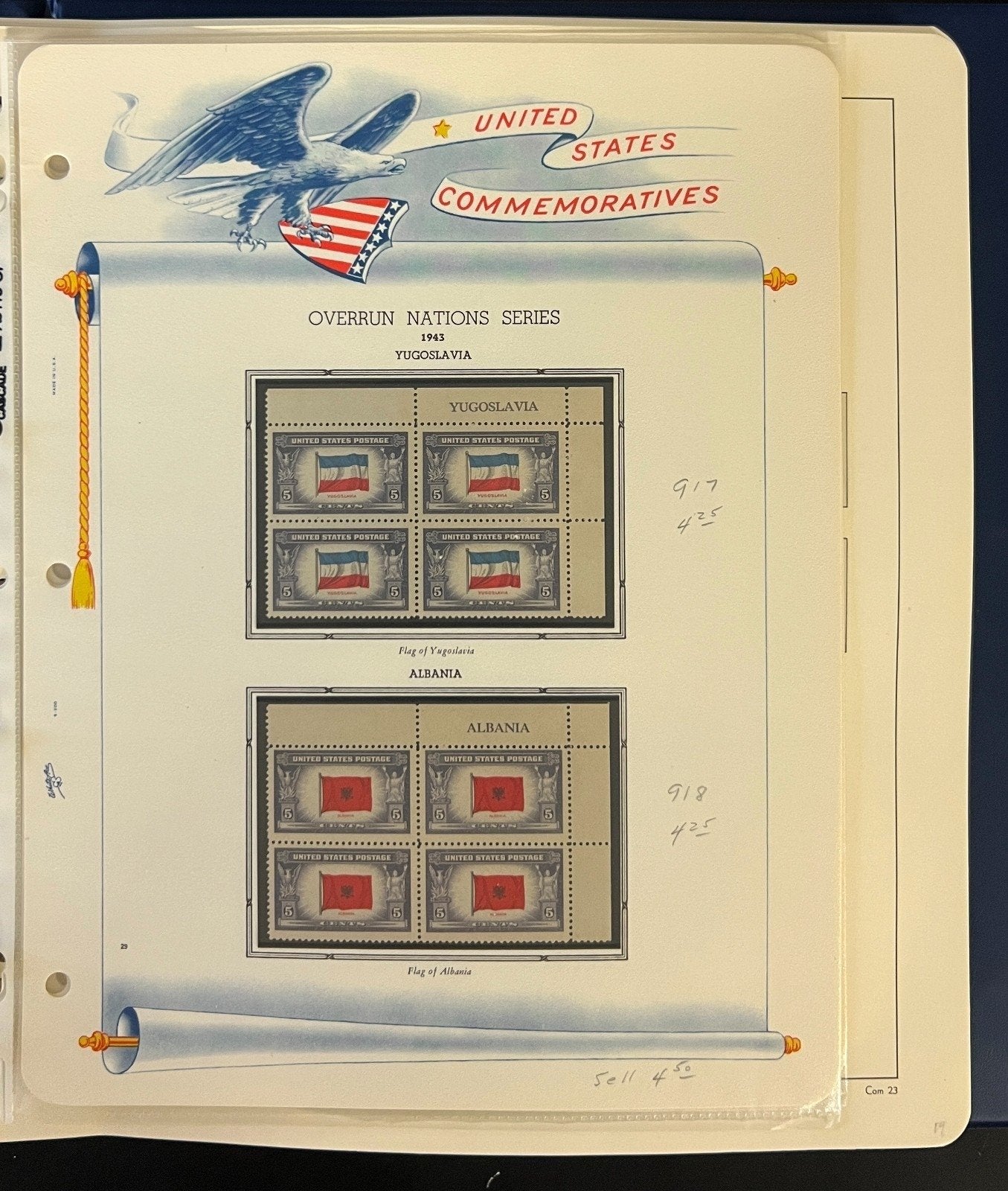 United States Stamp Album Collection MNH 1938-1974 ZAYIX