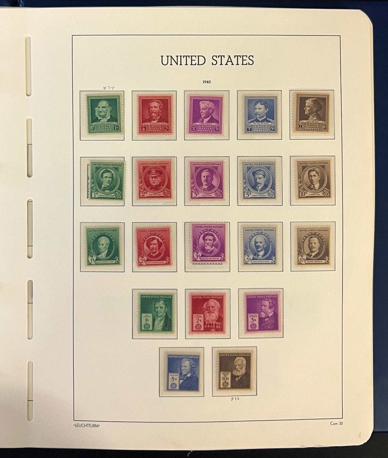United States Stamp Album Collection MNH 1938-1974 ZAYIX