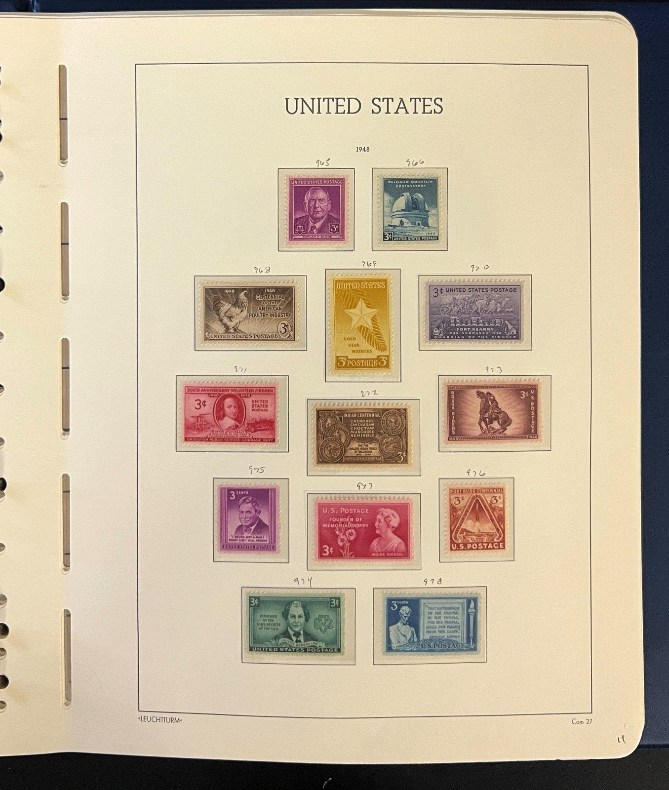 United States Stamp Album Collection MNH 1938-1974 ZAYIX