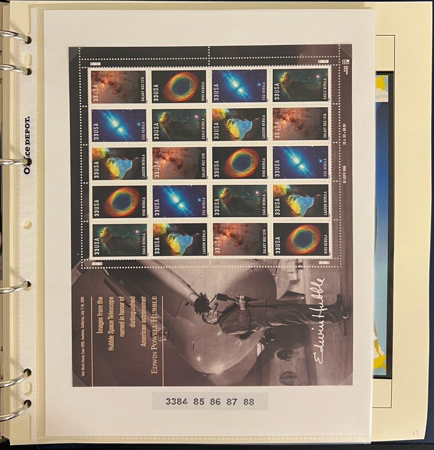 United States Stamp Collection Schaubek Album MNH 2000-2001 ZAYIX