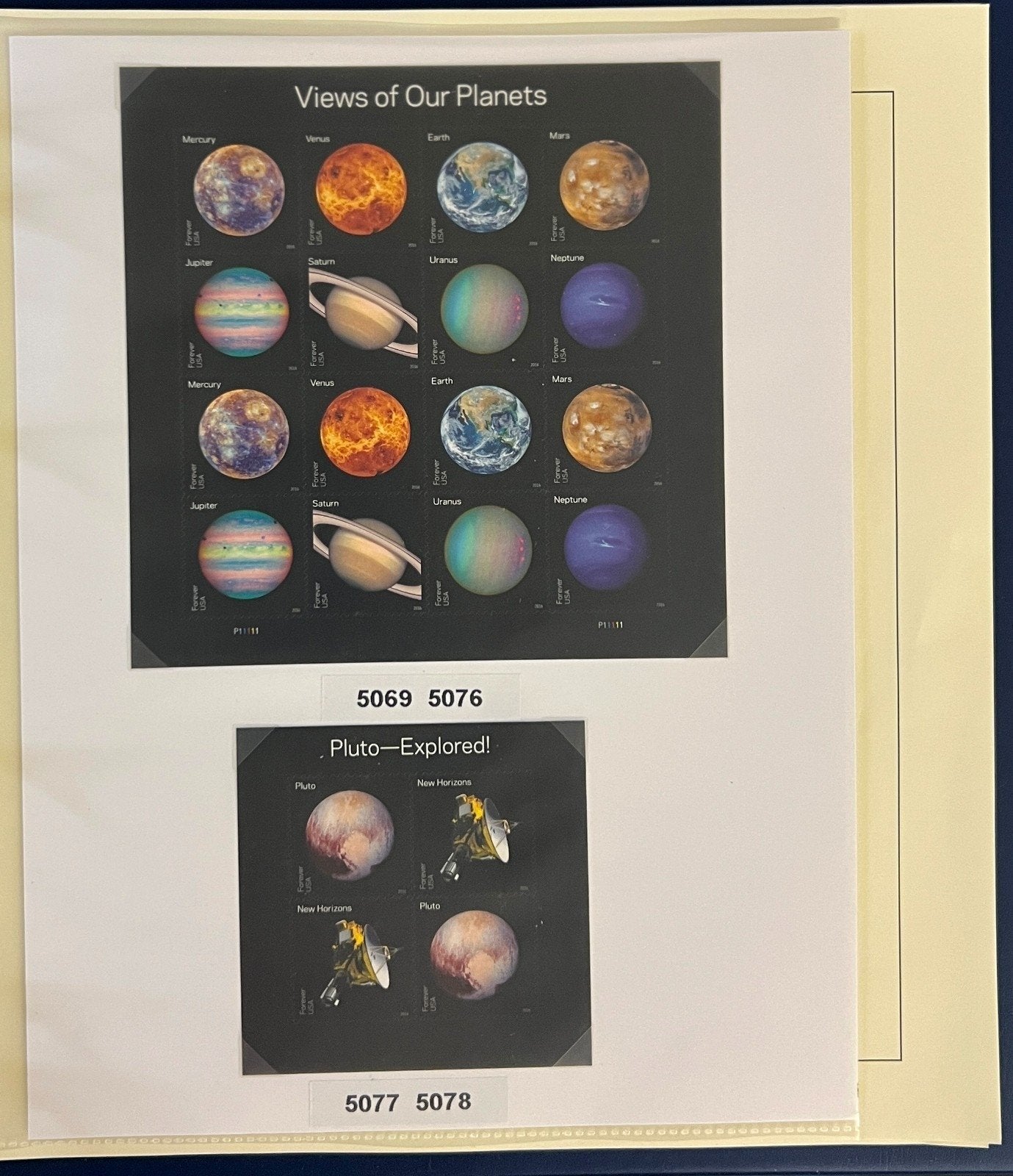 United States Stamp Collection Schaubek Album MNH 2015-2016 ZAYIX
