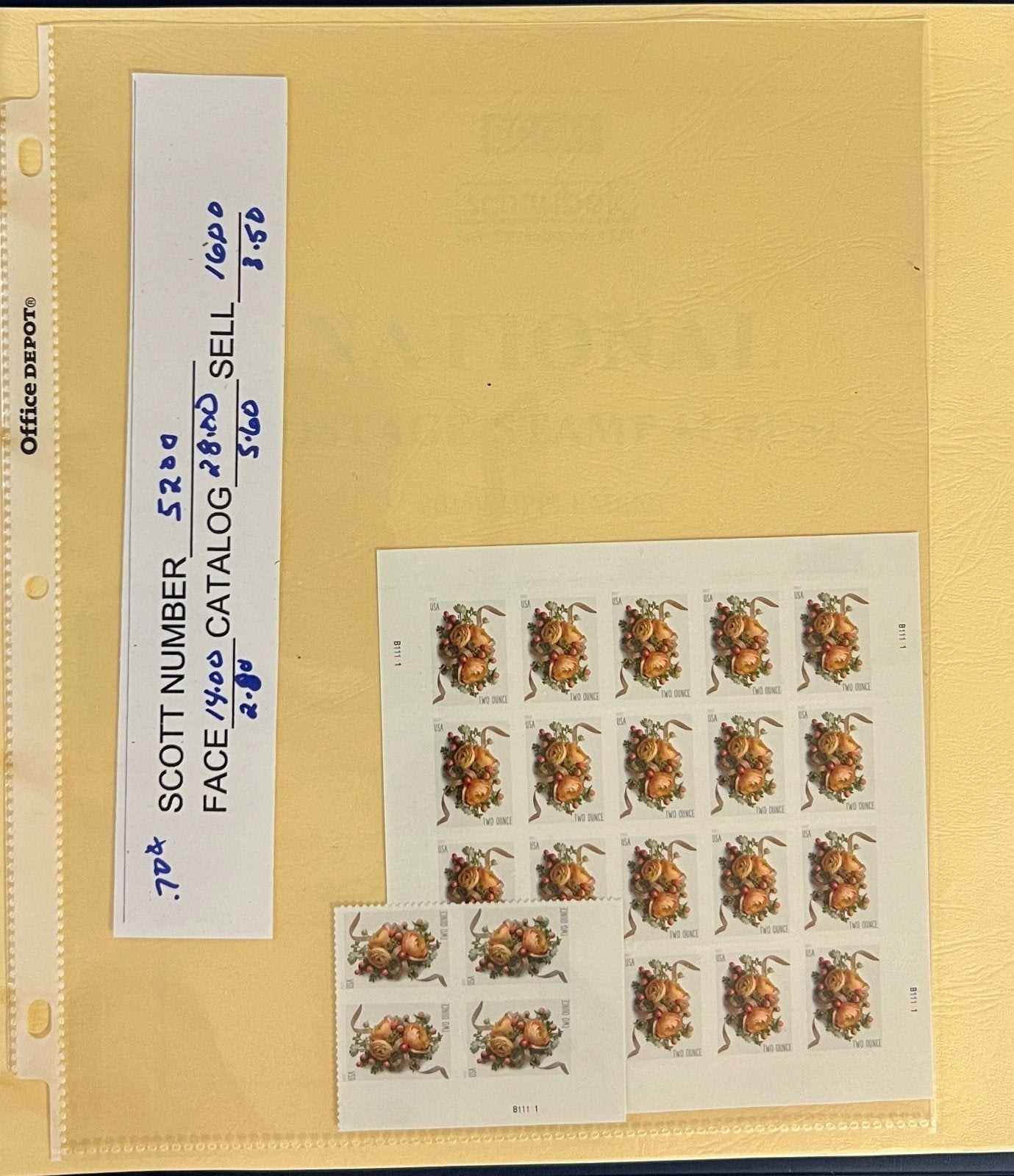 United States Stamp Collection Schaubek Album MNH 2015-2016 ZAYIX