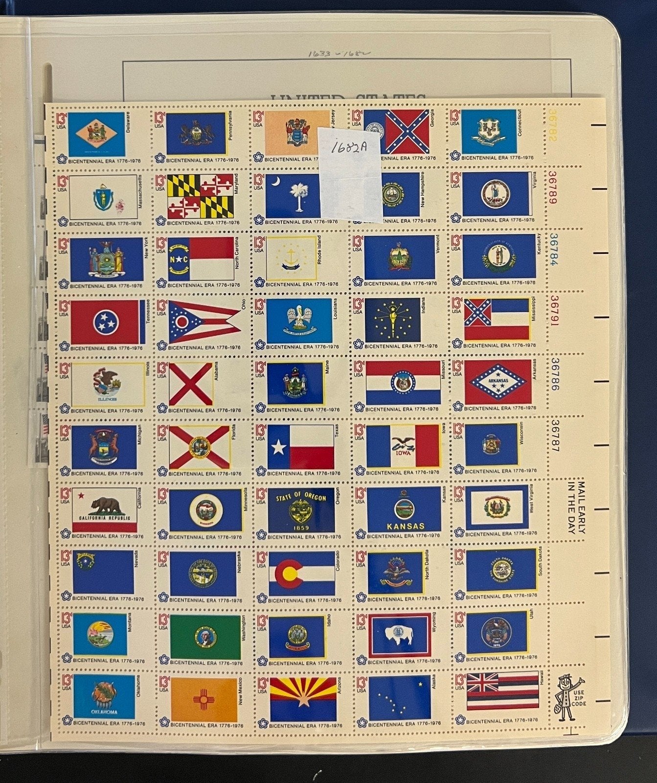 United States Stamp Collection Schaubek Album MNH 1975-1983 ZAYIX