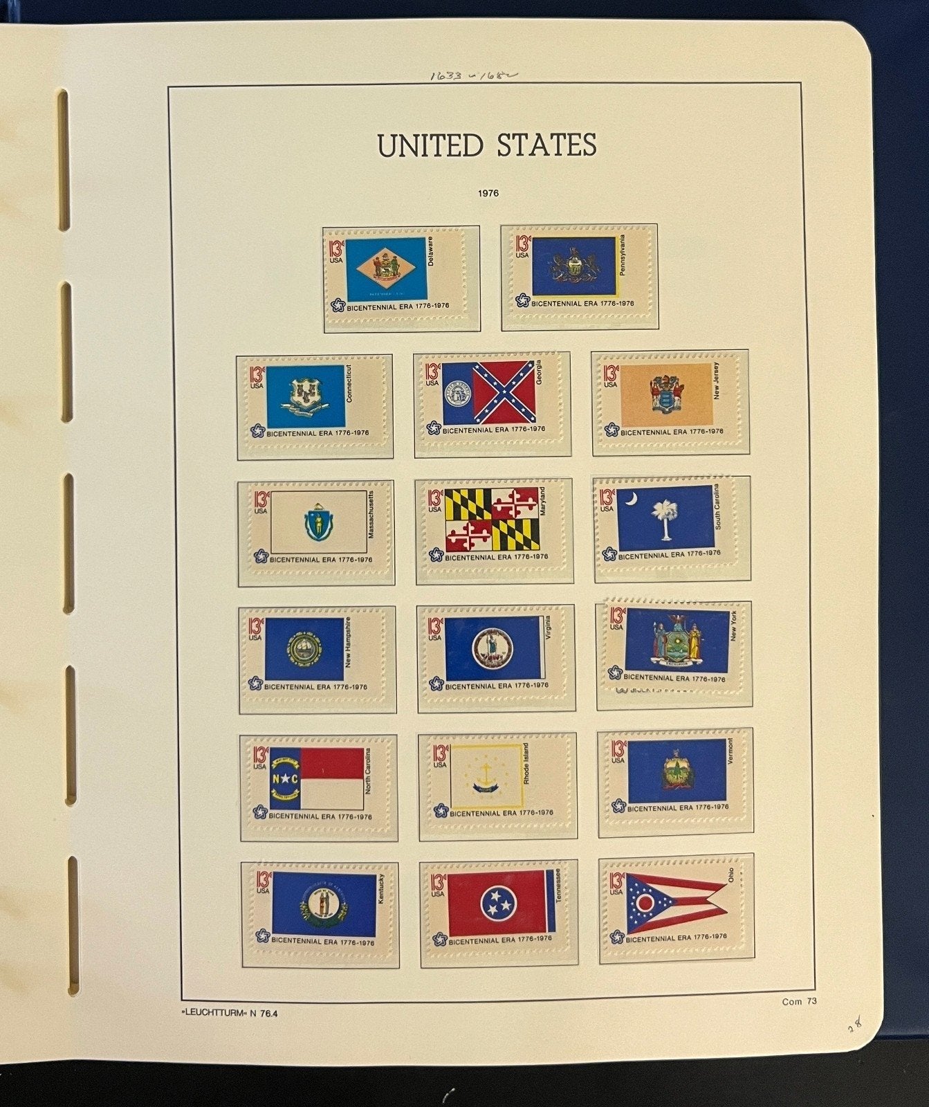United States Stamp Collection Schaubek Album MNH 1975-1983 ZAYIX