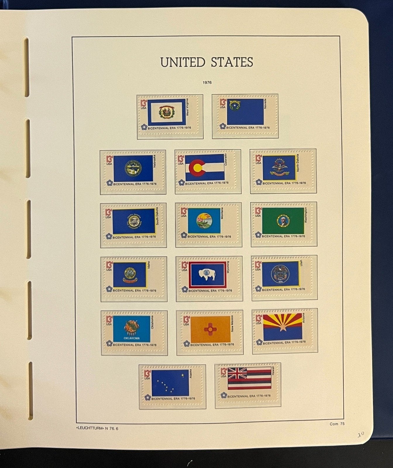 United States Stamp Collection Schaubek Album MNH 1975-1983 ZAYIX