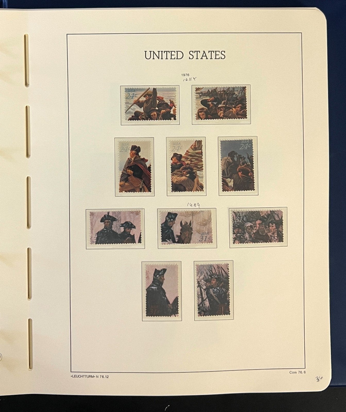 United States Stamp Collection Schaubek Album MNH 1975-1983 ZAYIX
