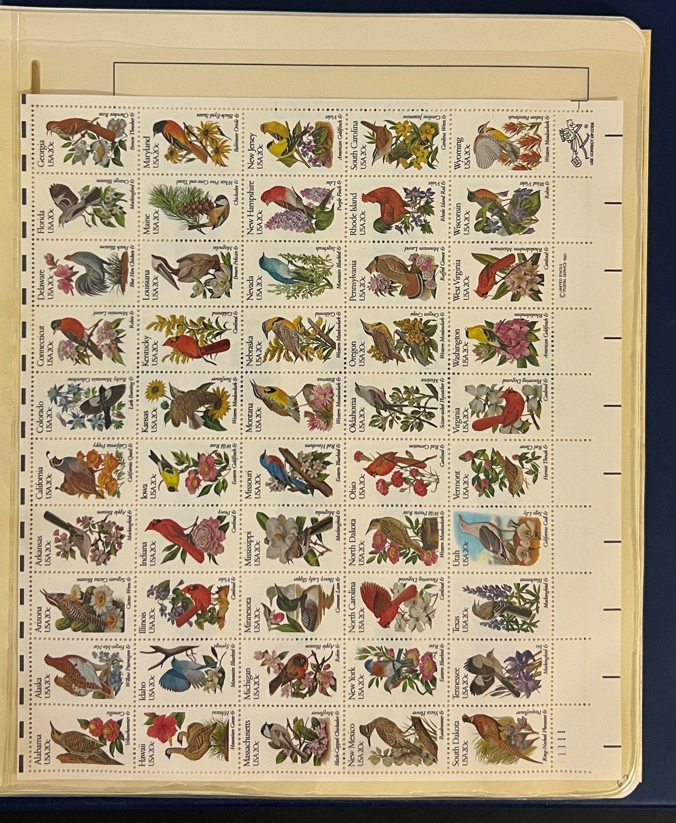 United States Stamp Collection Schaubek Album MNH 1975-1983 ZAYIX