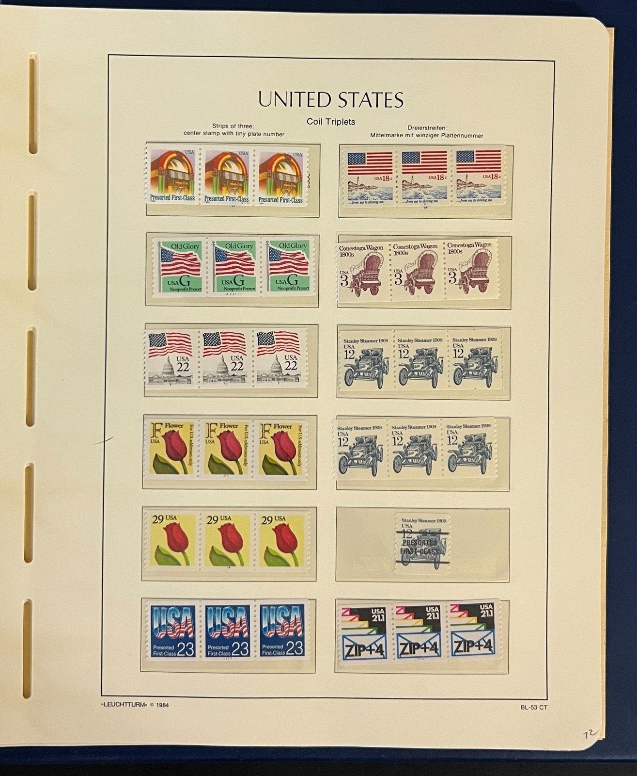 United States Stamp Collection Schaubek Album MNH 1975-1983 ZAYIX