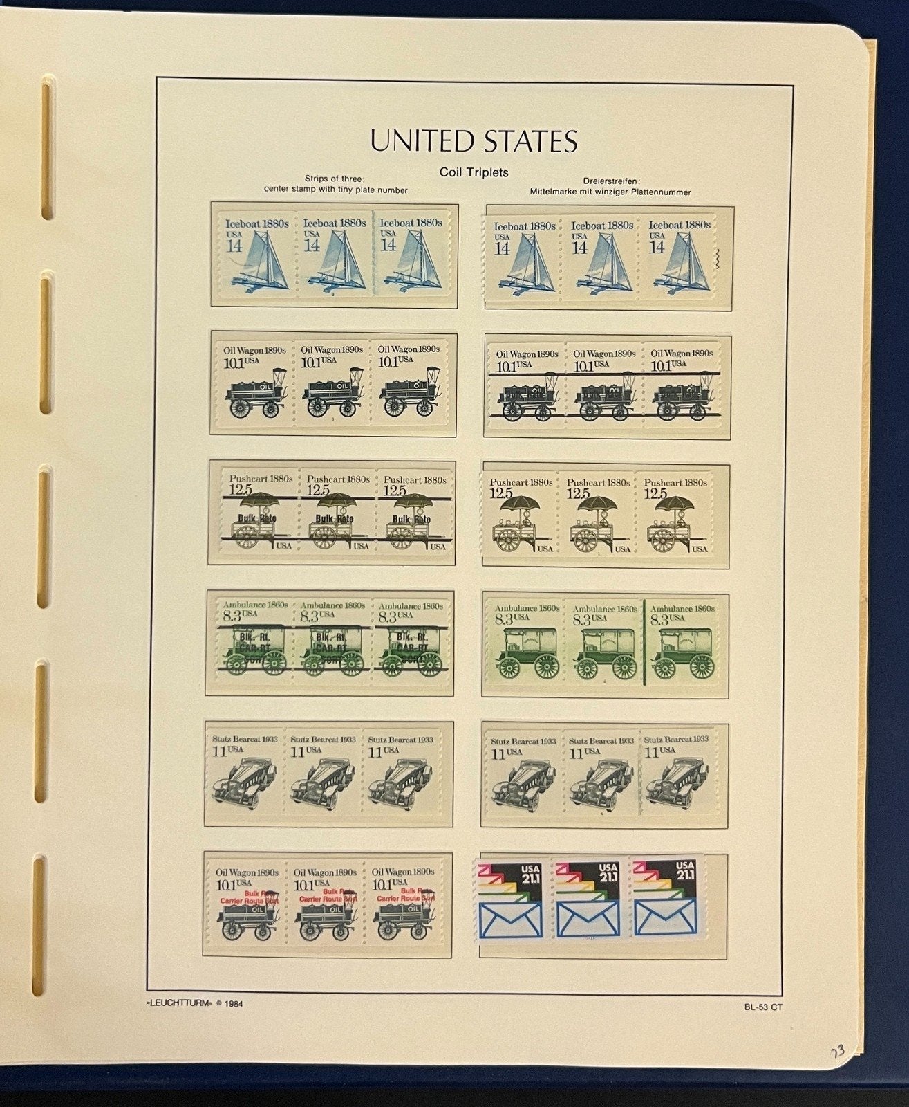 United States Stamp Collection Schaubek Album MNH 1975-1983 ZAYIX