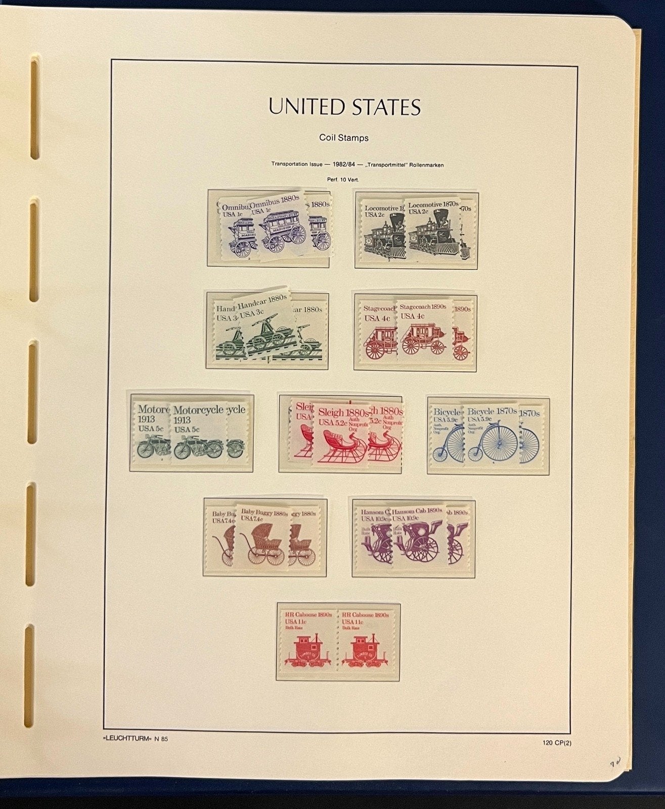 United States Stamp Collection Schaubek Album MNH 1975-1983 ZAYIX