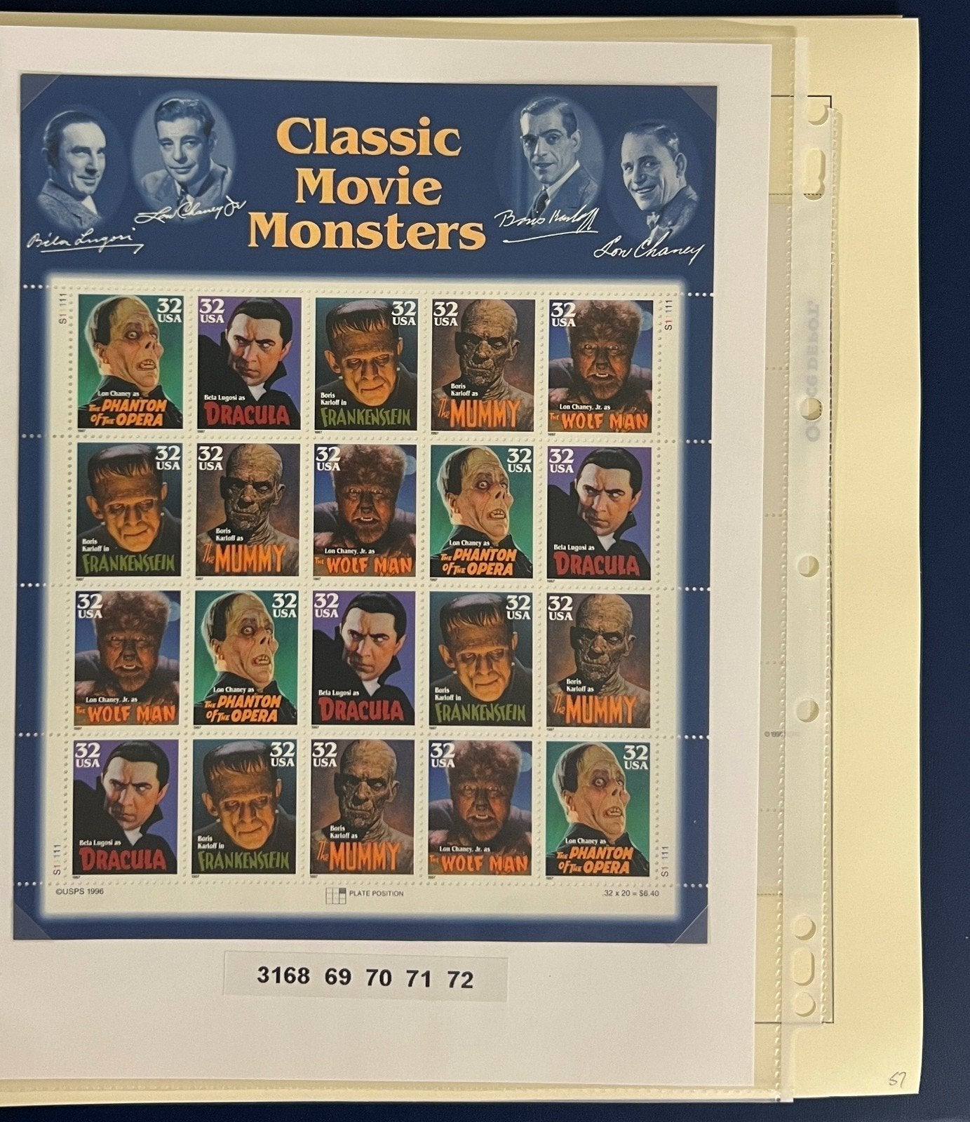 United States Stamp Collection Schaubek Album MNH 1996-1997 ZAYIX
