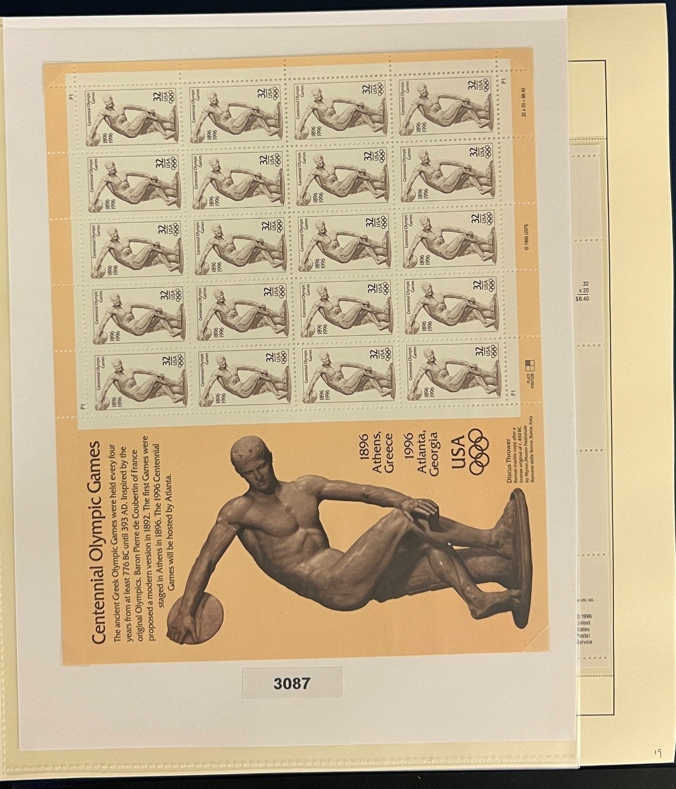 United States Stamp Collection Schaubek Album MNH 1996-1997 ZAYIX