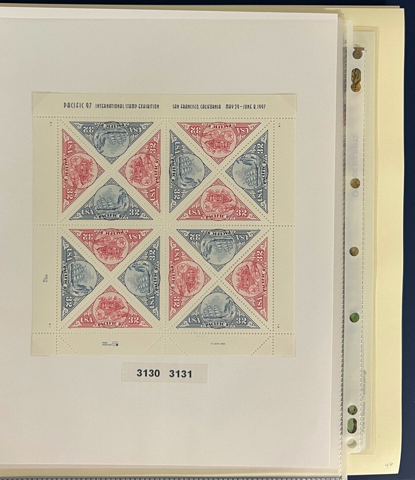 United States Stamp Collection Schaubek Album MNH 1996-1997 ZAYIX