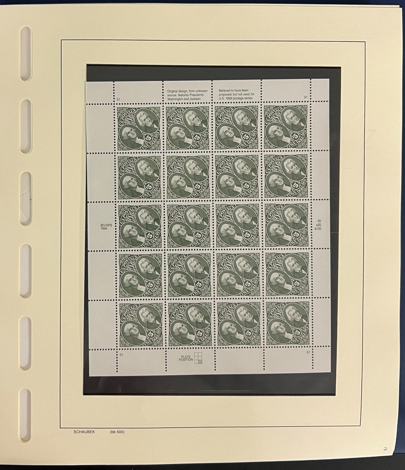 US 1994-1995 Nearly Complete MNH Collection in Schaubek Hingelesss Album ZAYIX