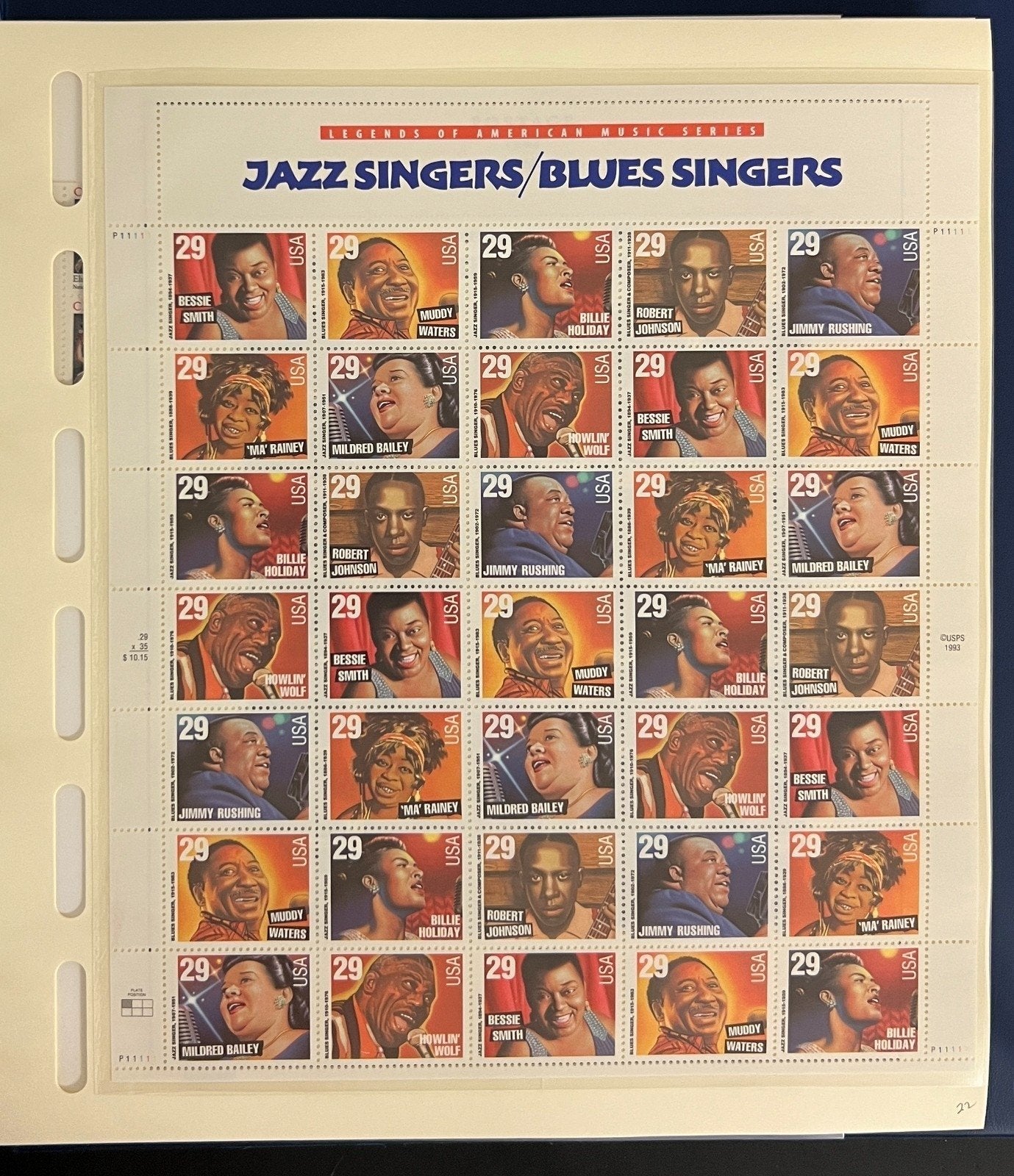 US 1994-1995 Nearly Complete MNH Collection in Schaubek Hingelesss Album ZAYIX