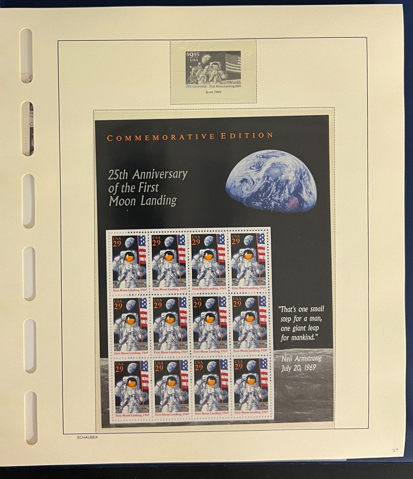 US 1994-1995 Nearly Complete MNH Collection in Schaubek Hingelesss Album ZAYIX