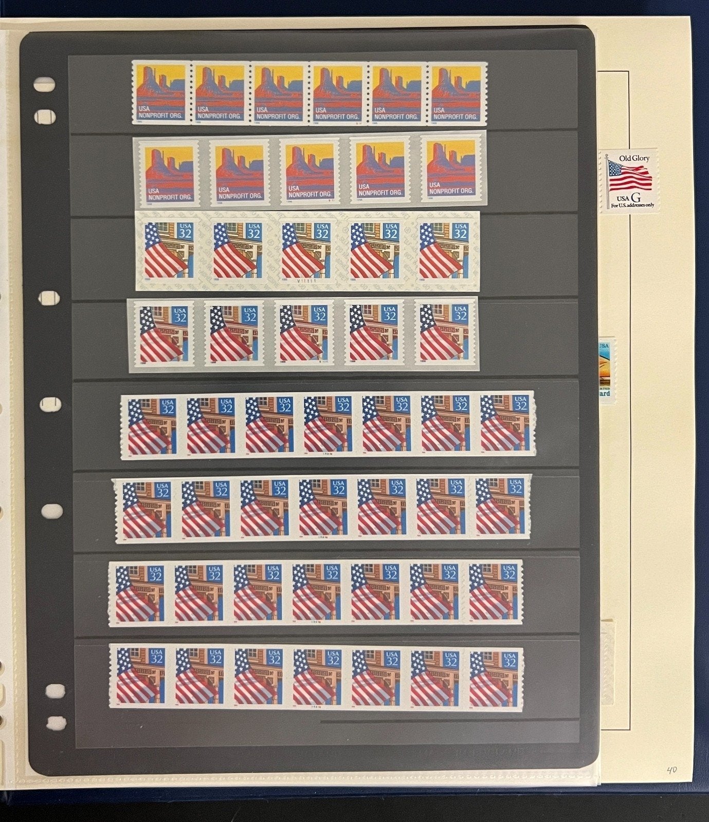 US 1994-1995 Nearly Complete MNH Collection in Schaubek Hingelesss Album ZAYIX