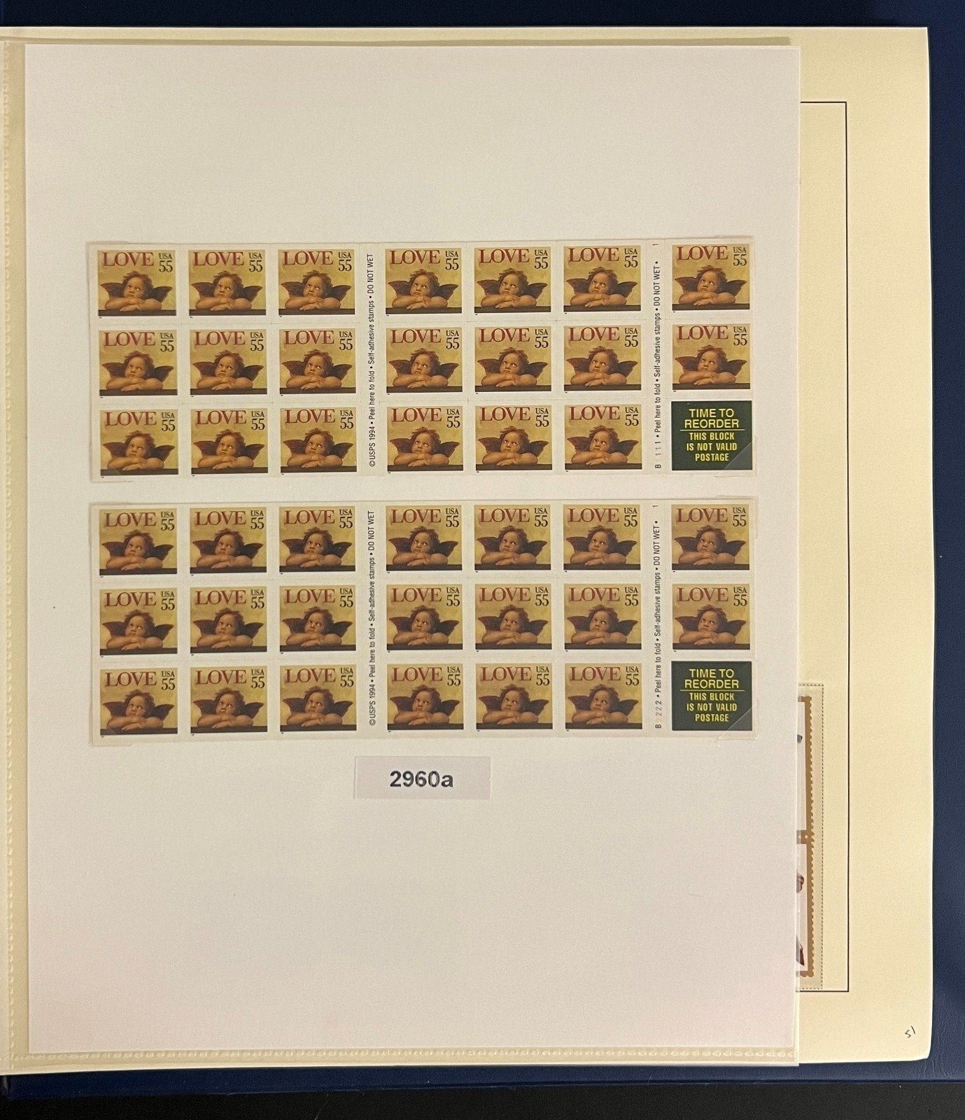 US 1994-1995 Nearly Complete MNH Collection in Schaubek Hingelesss Album ZAYIX