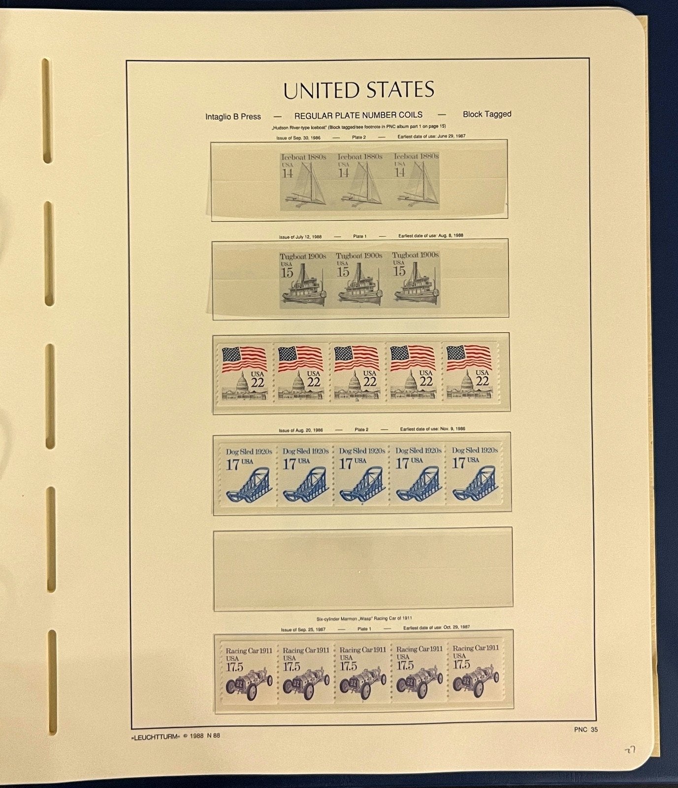 United States Stamp Collection Schaubek Album MNH 1991-1993 ZAYIX
