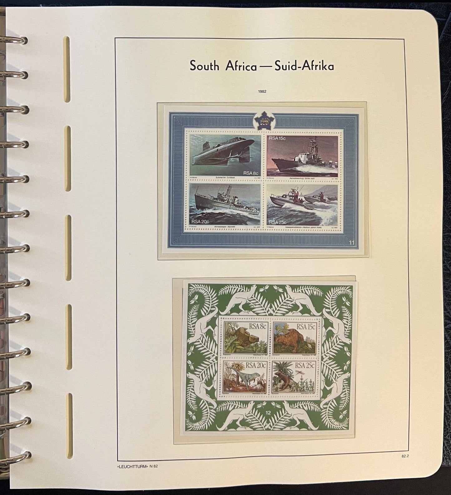 Republic Of South Africa Stamp Collection Lighthouse Album MNH 1982-2000 ZAYIX
