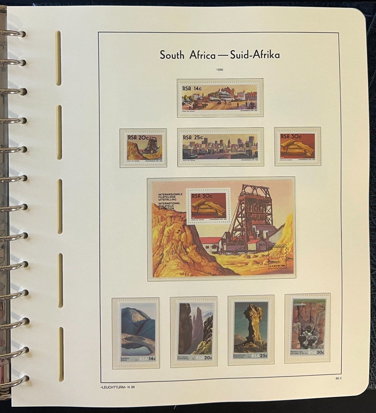 Republic Of South Africa Stamp Collection Lighthouse Album MNH 1982-2000 ZAYIX
