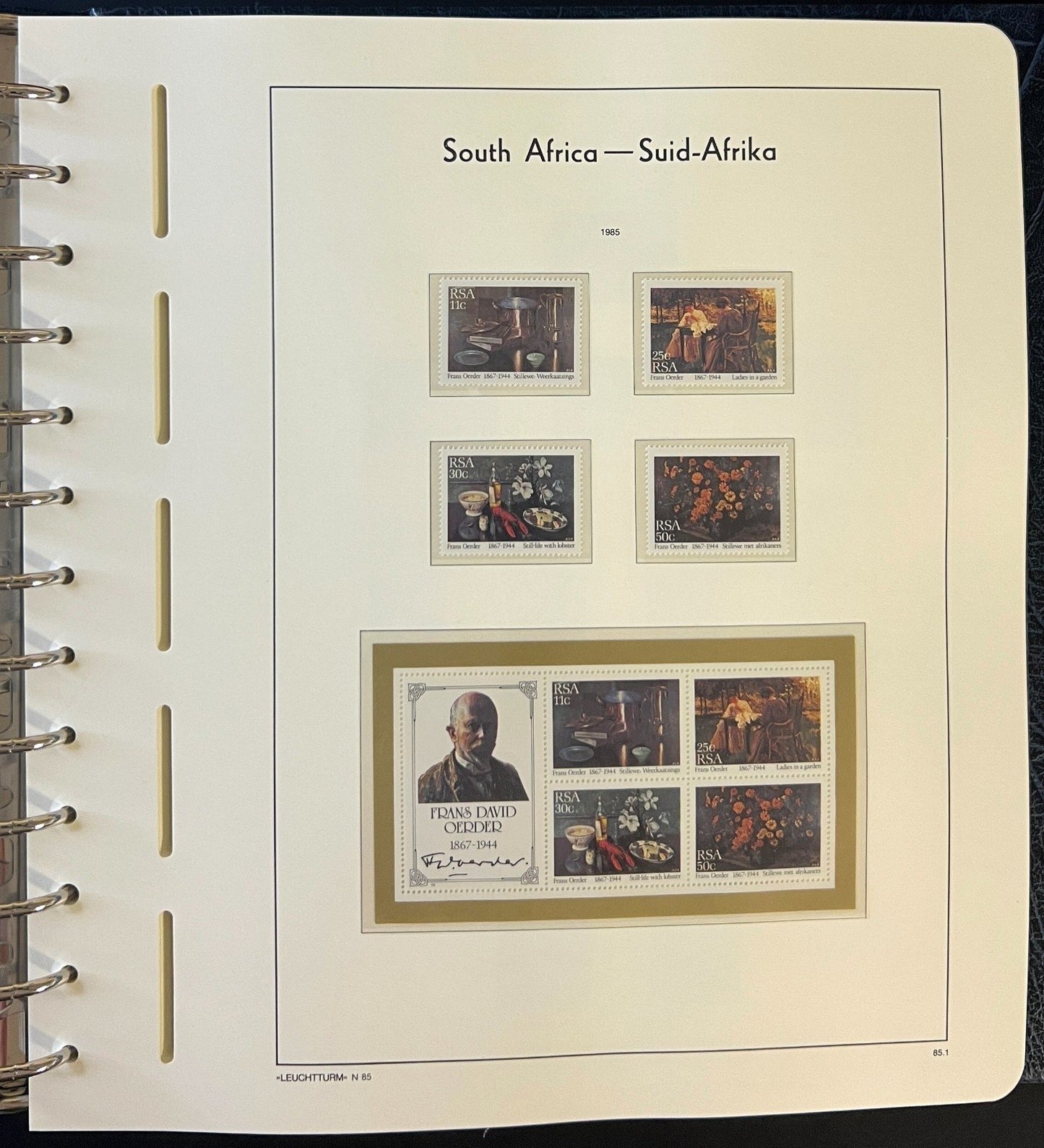 Republic Of South Africa Stamp Collection Lighthouse Album MNH 1982-2000 ZAYIX